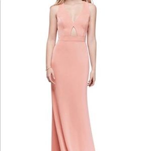 XSCAPE long blush dress NEW WITH TAGS